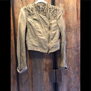 Free People Cropped Jacket